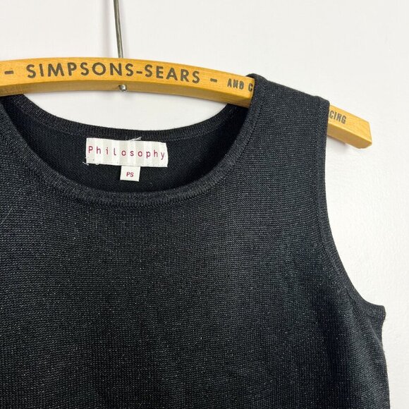 Philosophy Black Tank Top - Picture 2 of 5